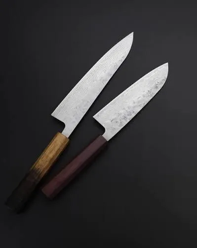 Hand-Forged Bunka Kitchen Knife