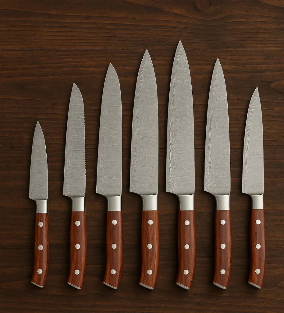 SteelHaven 7-Piece Damascus Kit