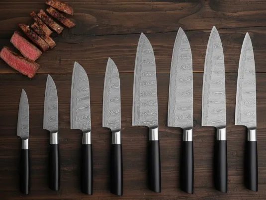 SharpEdge Paring Knife 8-Piece Knife Set